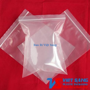 Túi zipper chỉ trắng - Bao Bì Việt Sang - Công Ty TNHH Sản Xuất Bao Bì Việt Sang